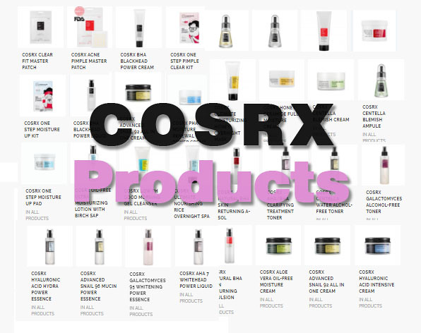 Cosrx products -1