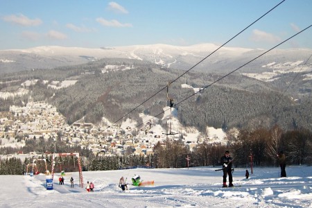 Skiareál Kamenec - Jablonec nad Jizerou: Zábava na lyžích ve dne i večer