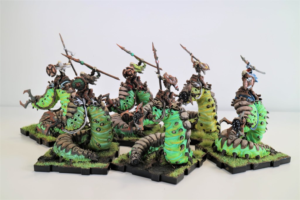 Runewars Miniatures Carrion Lancer Mob