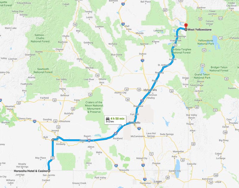 Costa oeste de Estados Unidos: 25 días en ruta por el far west - Blogs de USA - Llegada a Yellowstone, el paraíso sobre el volcán (19)