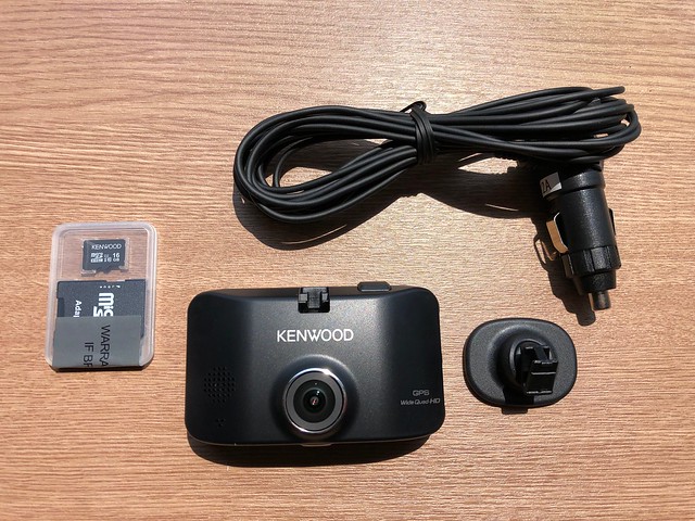 KENWOODのドライブレコーダー【DRV-830】を使ってみた！（レビュー）