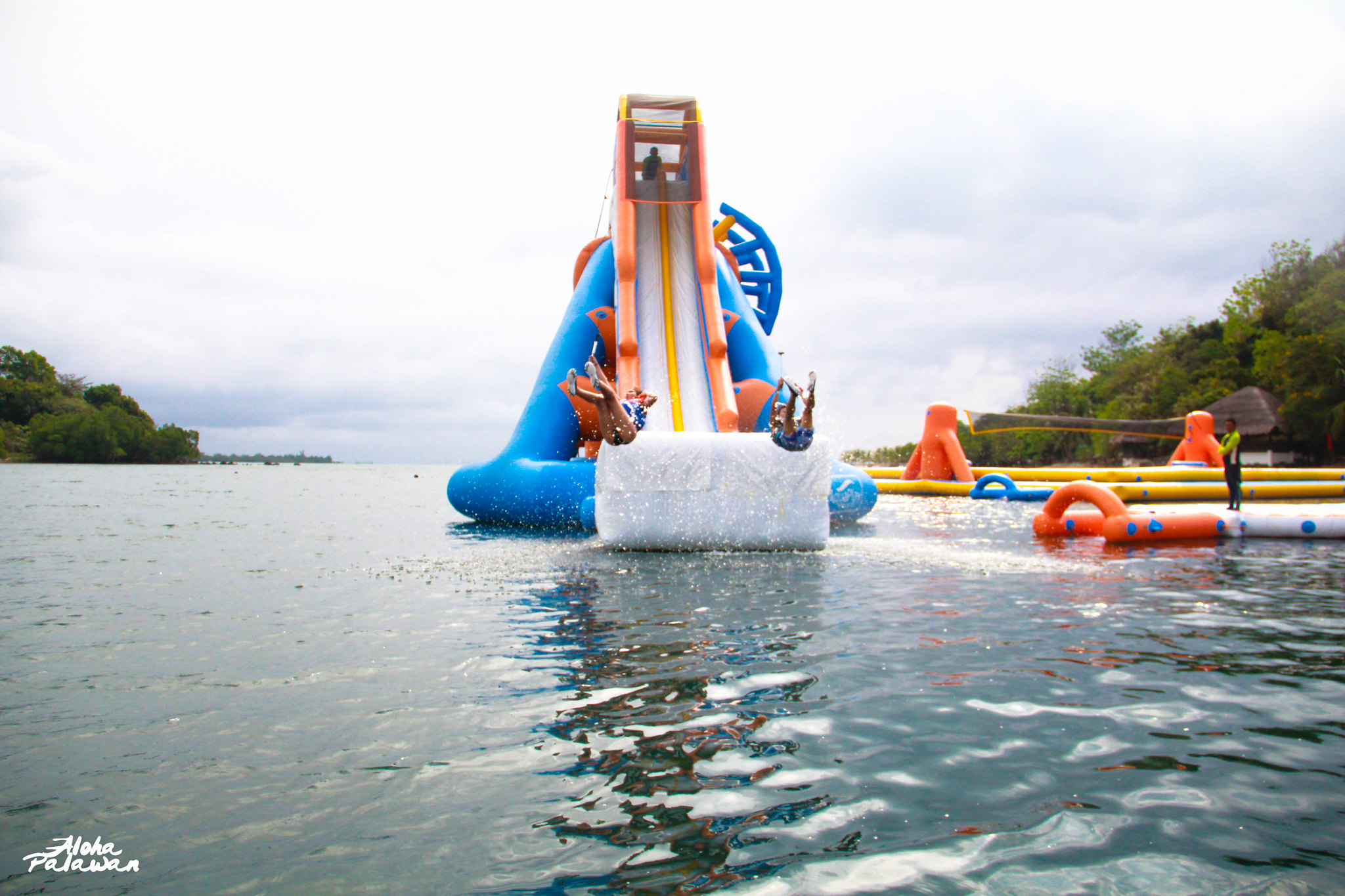 Kamia Bay Resort Inflatable Island
