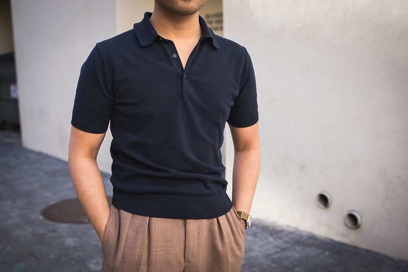 The Uniqlo Knit Polo | a little bit of rest