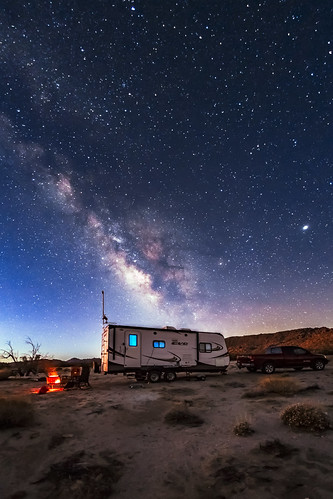 california unitedstates us milkyway vialactea desert anzaborrego anzaborregodesertstatepark doscabezas rv trailer camper camping