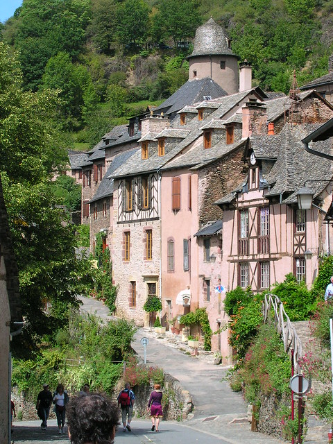 vue sur le village (CONQUES,FR12)