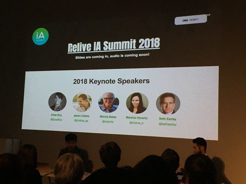 IA Summit 2018 Redux in Tokyo、最後の対談の様子