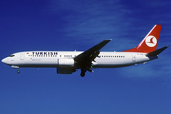 Turkish B737-8F2 TC-JFR BCN 07/11/1999