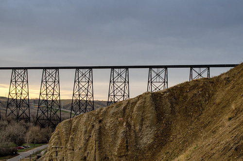 lethbridge viaduct coulee アルバータ州 alberta レスブリッジ canada カナダ 4月 四月 卯月 shigatsu uzuki unohanamonth 2018 平成30年 spring april