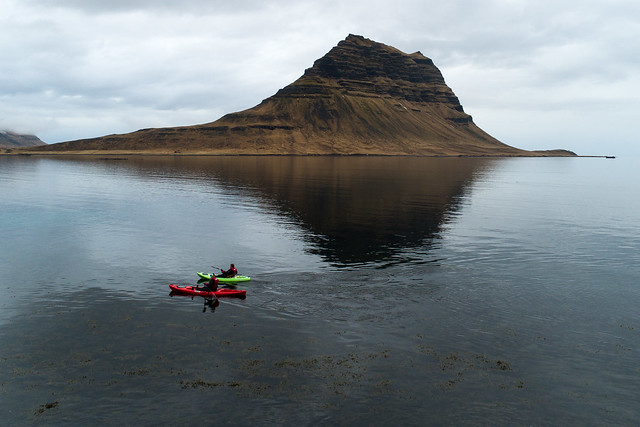 Kayaking in Iceland