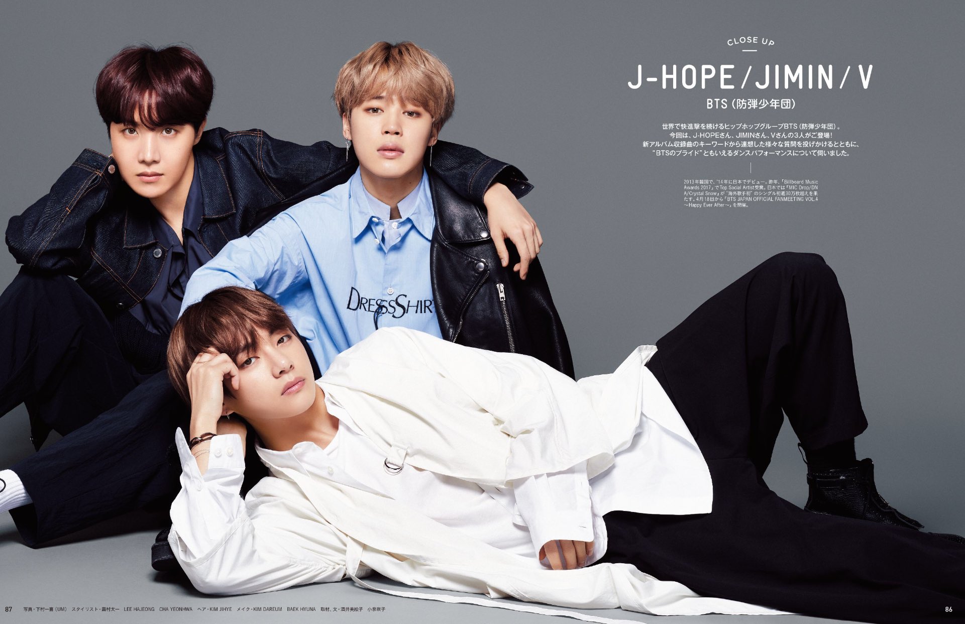 Picture/Trans] BTS' J-Hope,Jimin  V at Anan Magazine (Issue No.2097)  [180404] |