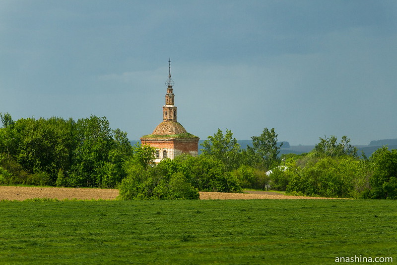 Церковь Космы и Дамиана в селе Семеновское-Советское, 1825 год