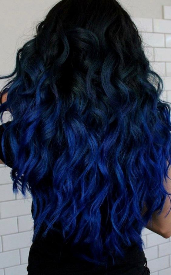  Dark Blue Hairstyles That Will Rise Up Your Look For Spring 2018 3