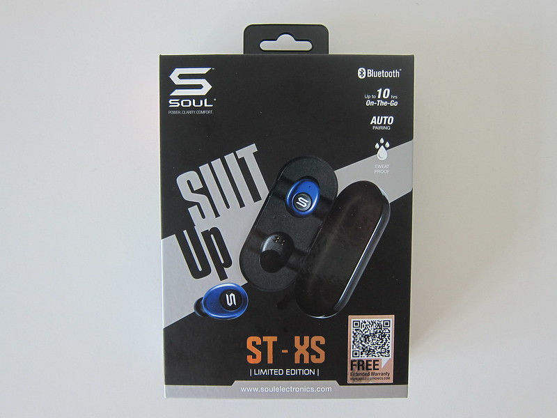 Soul ST-XS Wireless Earphones - Box Front