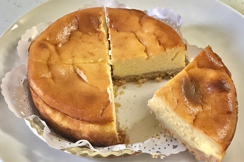 カド珈琲のチーズケーキ