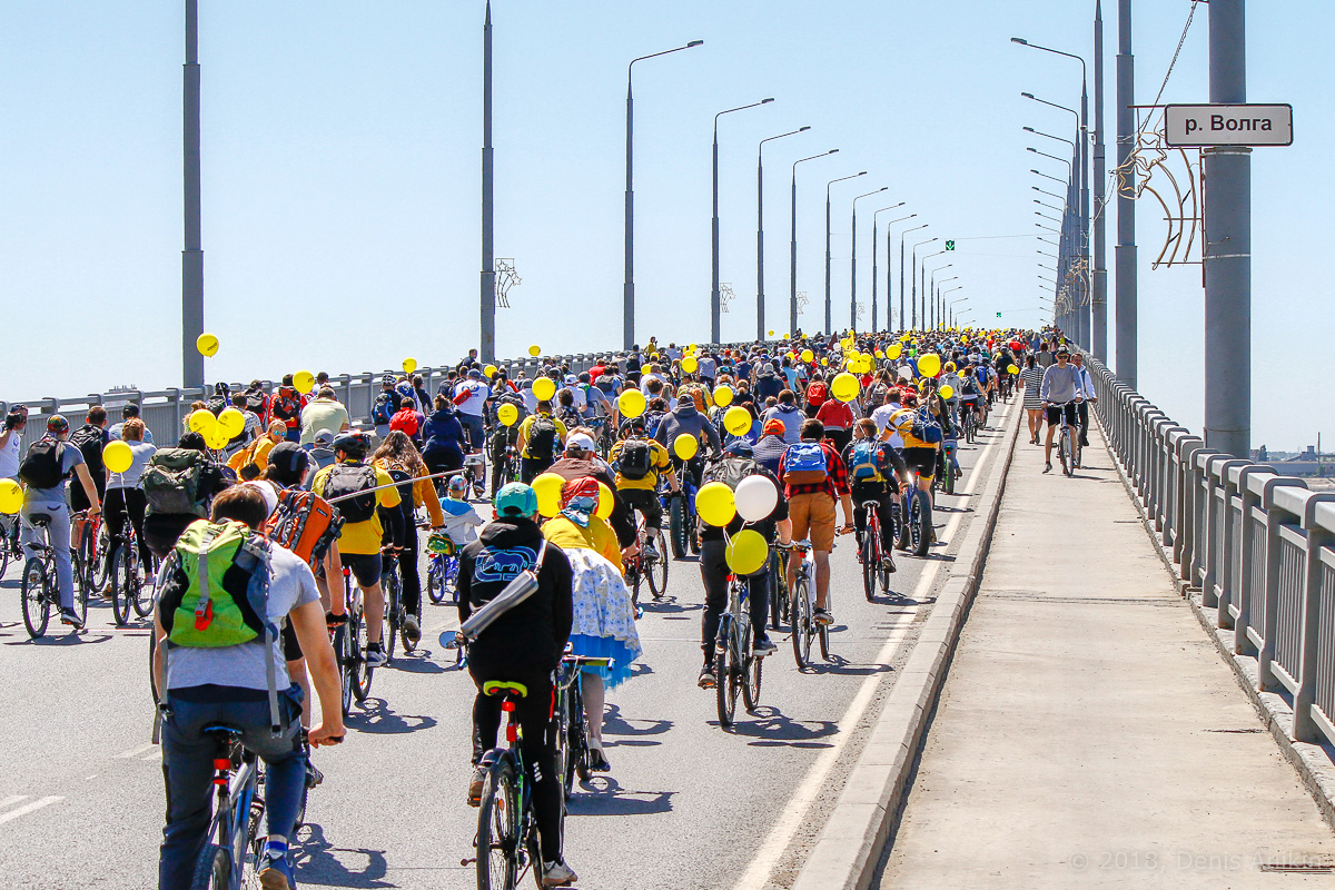 Саратовский Велопарад Тинькофф 2018 фото 9