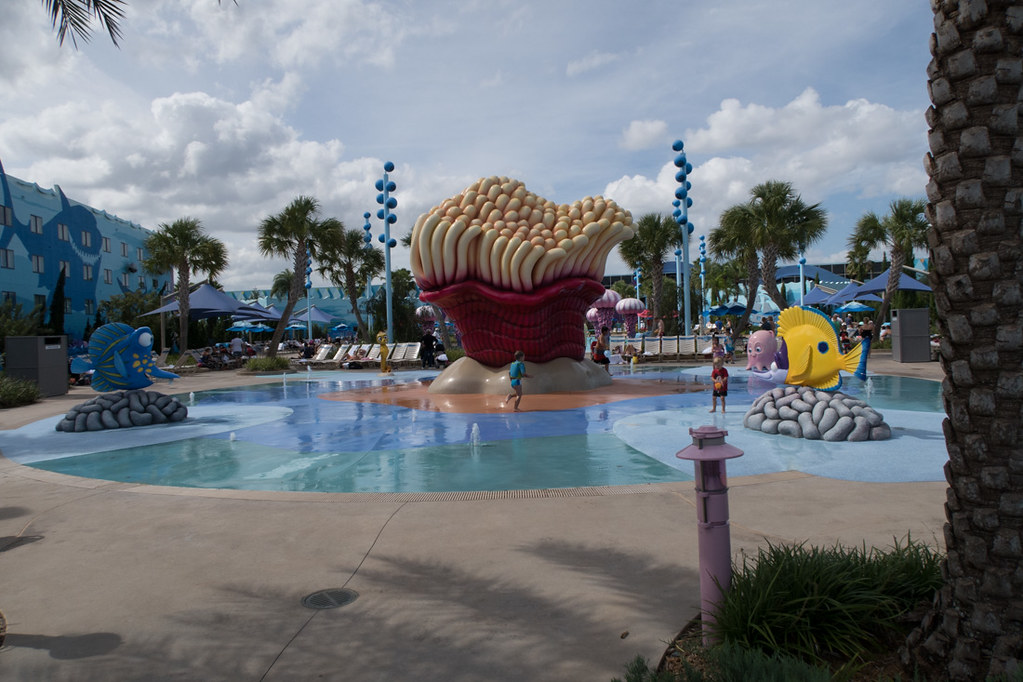 Pool area at Art of Animation Disney Resort