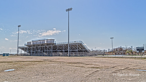 augphotoimagery metal seating stadium structure delbarton westvirginia unitedstates