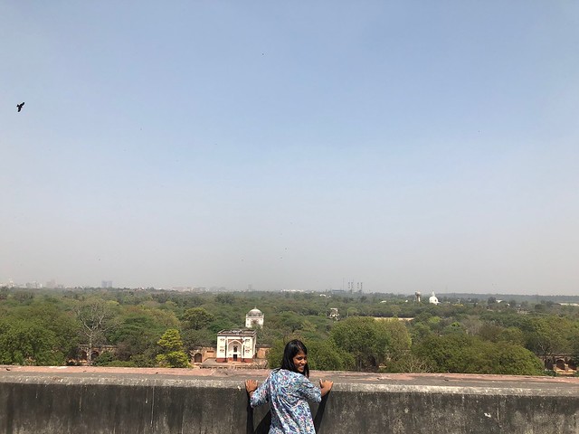 City Monument - The Ascent of Humayun's Tomb, Central Delhi