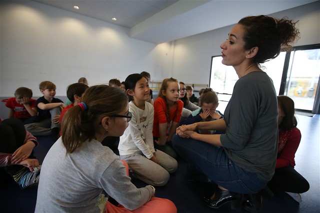 La Compagnie Anabel Veloso initie les écoliers de Soustons au flamenco