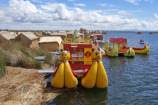 Uros Islands - Boats