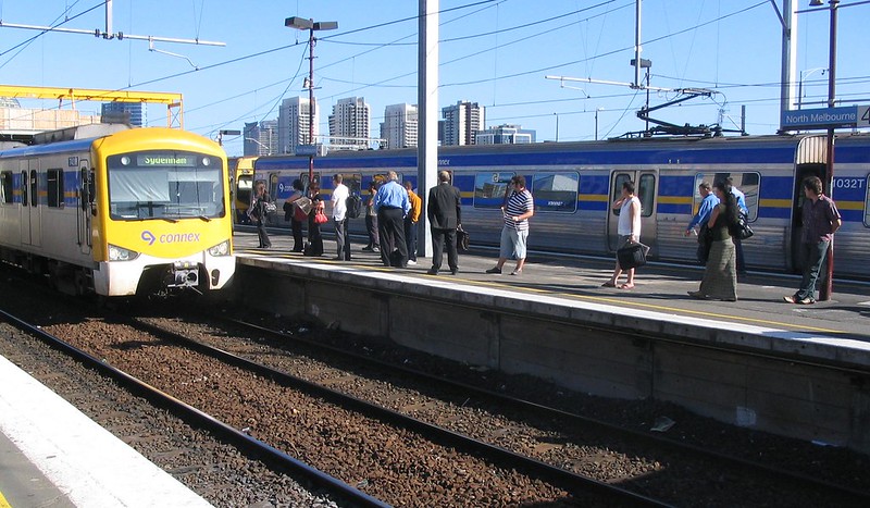 North Melbourne Station, March 2008