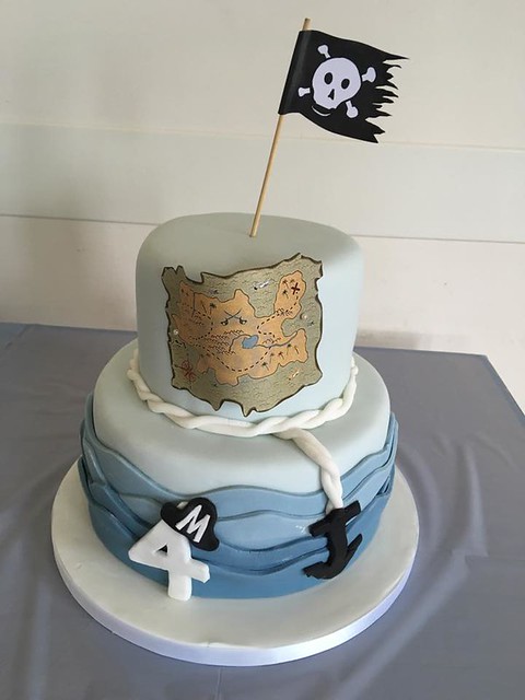 Pirate Birthday Cake by Sim-ply Cakes