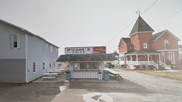 McCann's. #xcanadabikeride #googlestreetview #Ridingthroughwalls #OttawaValley #outaouais #quebec