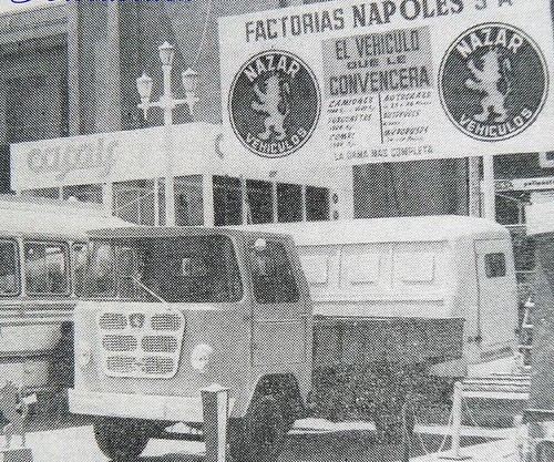 camió Nazar % Tm fira de Barcelona 1964 Col·lecció Manolo Fernández