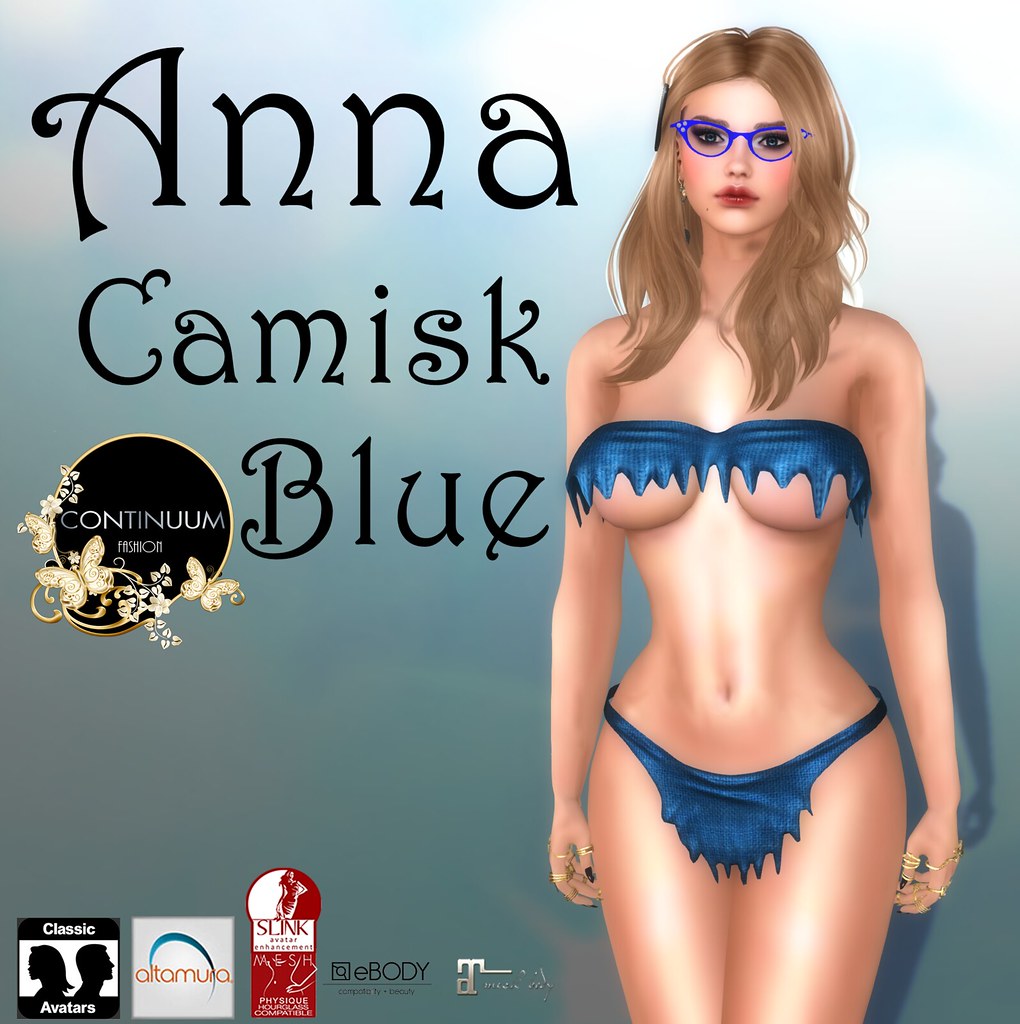 Continuum Anna Camisk blue - CONTINUUM VIP GROUP GIFT - TeleportHub.com Live!