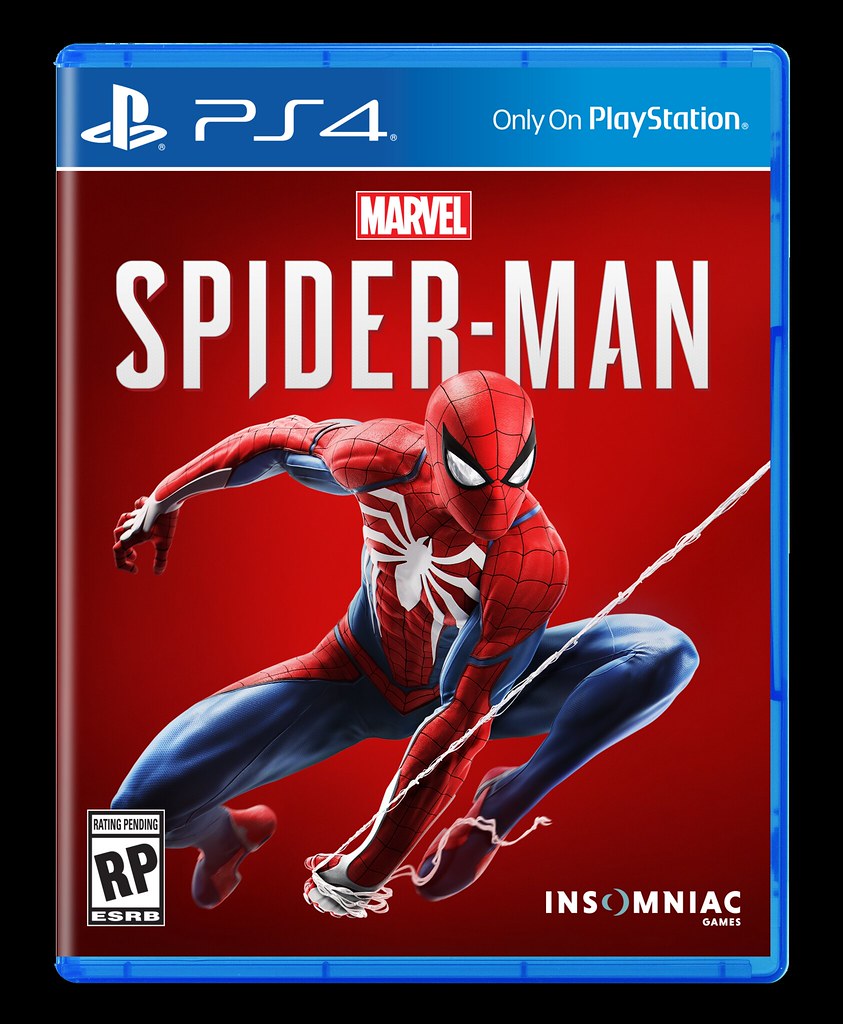 Marvel's Spider Man PS4 Box Art