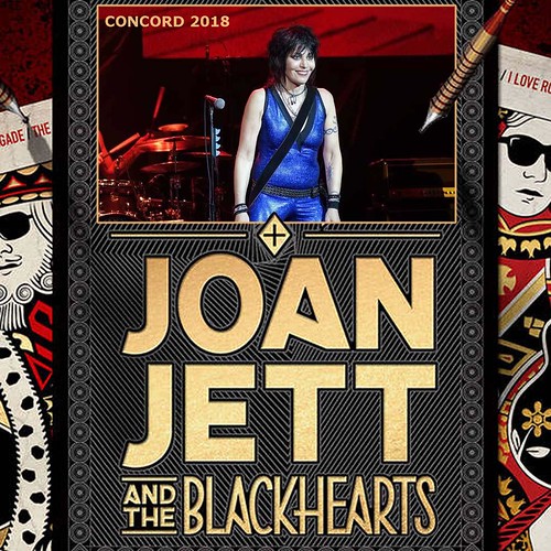 Joan & The Blackhearts-Concord 2018 front