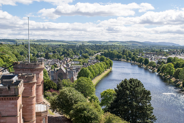 Inverness tourist attractions - Castle Viewpoint 
