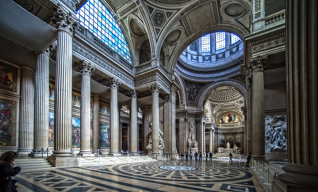 Panteon. Interior. Paris