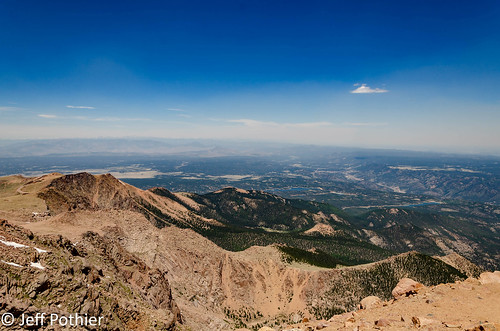 nikon d7000 colorado pikespeak mountain high sky elevation lake distance view