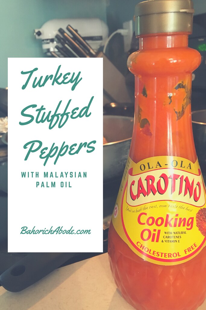 Turkey Stuffed Peppers with Malaysian Palm Oil