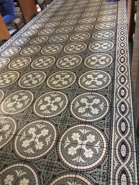 UST church floor tiles
