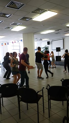 Dance workshop at the Polyglot Gathering