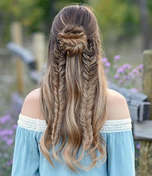 Trendiest Updos for Long Hair 2018 - Updo Hairstyles 1