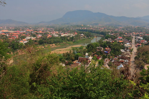 phousi mountain luang prabang laos