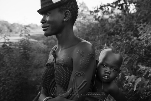 ethiopia portrait mother tribe africa omovalley woman