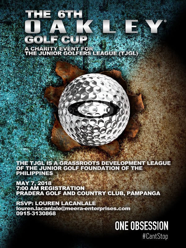 Oakley 6th Golf Cup Poster