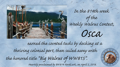 WW814 Certificate for Osca