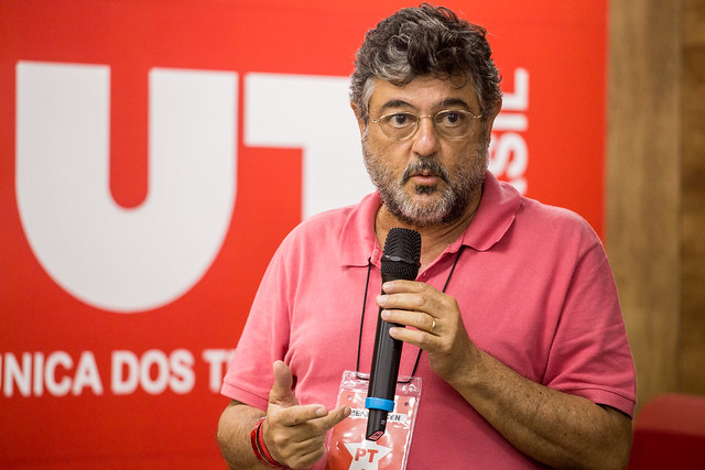 Carlos Árabe, secretário de comunicação nacional do PT, é um dos organizadores do encontro - Créditos: Sérgio Silva/Agência PT