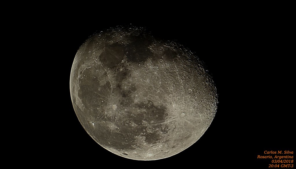 Luna del 3 de Abril de 2018