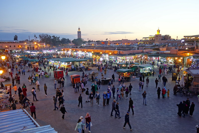 Marruecos: Mil kasbahs y mil colores. De Marrakech al desierto. - Blogs of Morocco - Primer día en Marrakech. (24)