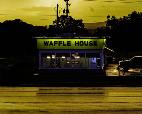 streetphotography candid streetscene travel lincolnalabama waffles travelalabama sunsets alabama wafflehouse