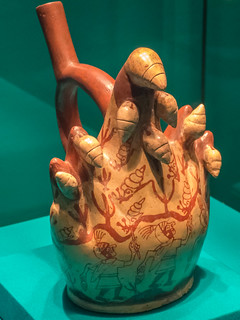 Schneckengefäß der Moche-Kultur, 100 - 800 n.C.