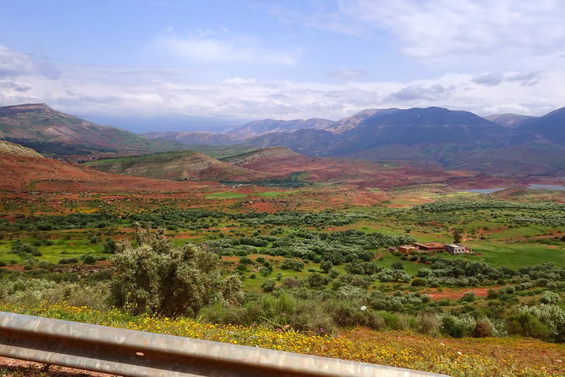 Marruecos: Mil kasbahs y mil colores. De Marrakech al desierto. - Blogs de Marruecos - Cascadas de Ouzoud, Graneros colgantes de Aoujgal e Imilchil con nieve. (28)