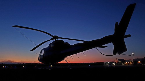 sunset eurocopter helicopter yam cyam sault ste marie