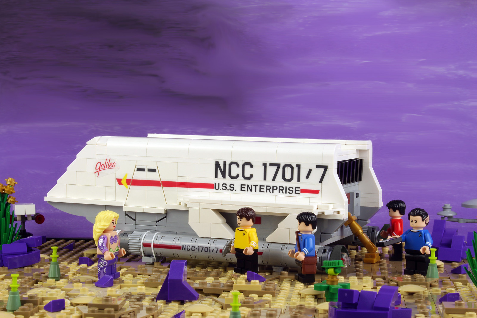 Enterprise 1701 shuttle Galileo